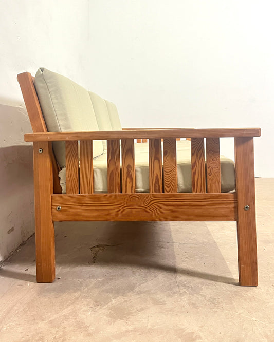 Canapé vintage scandinave pin 3 places