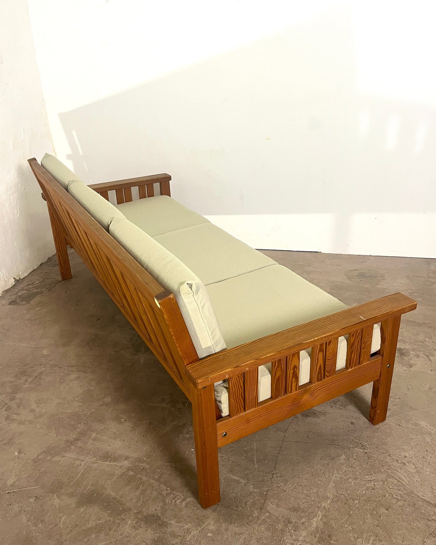 Canapé vintage scandinave pin 3 places