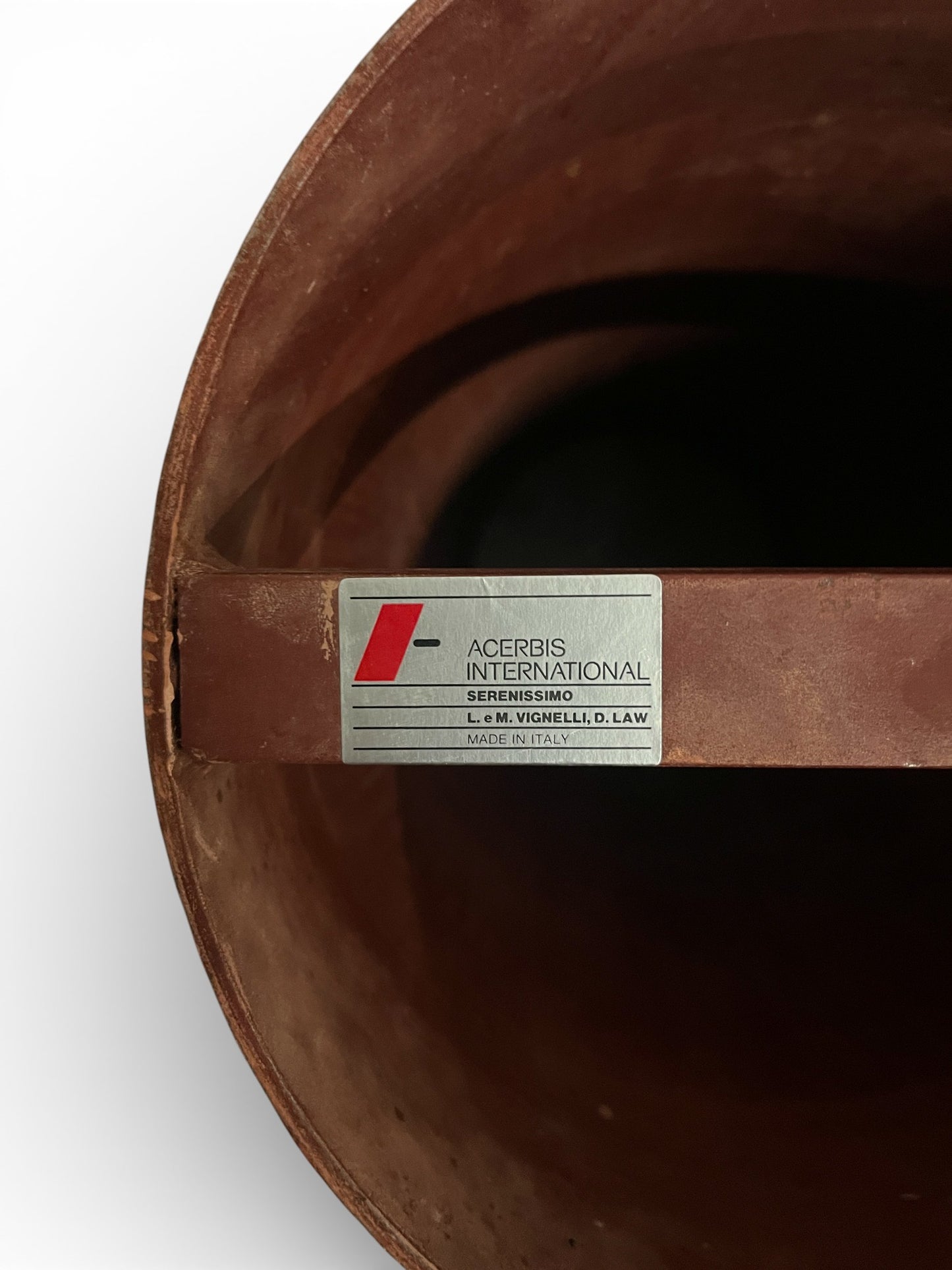 Table de salle à manger Serenissimo, Lella & Massimo Vignelli, David Law pour Acerbis, 1980