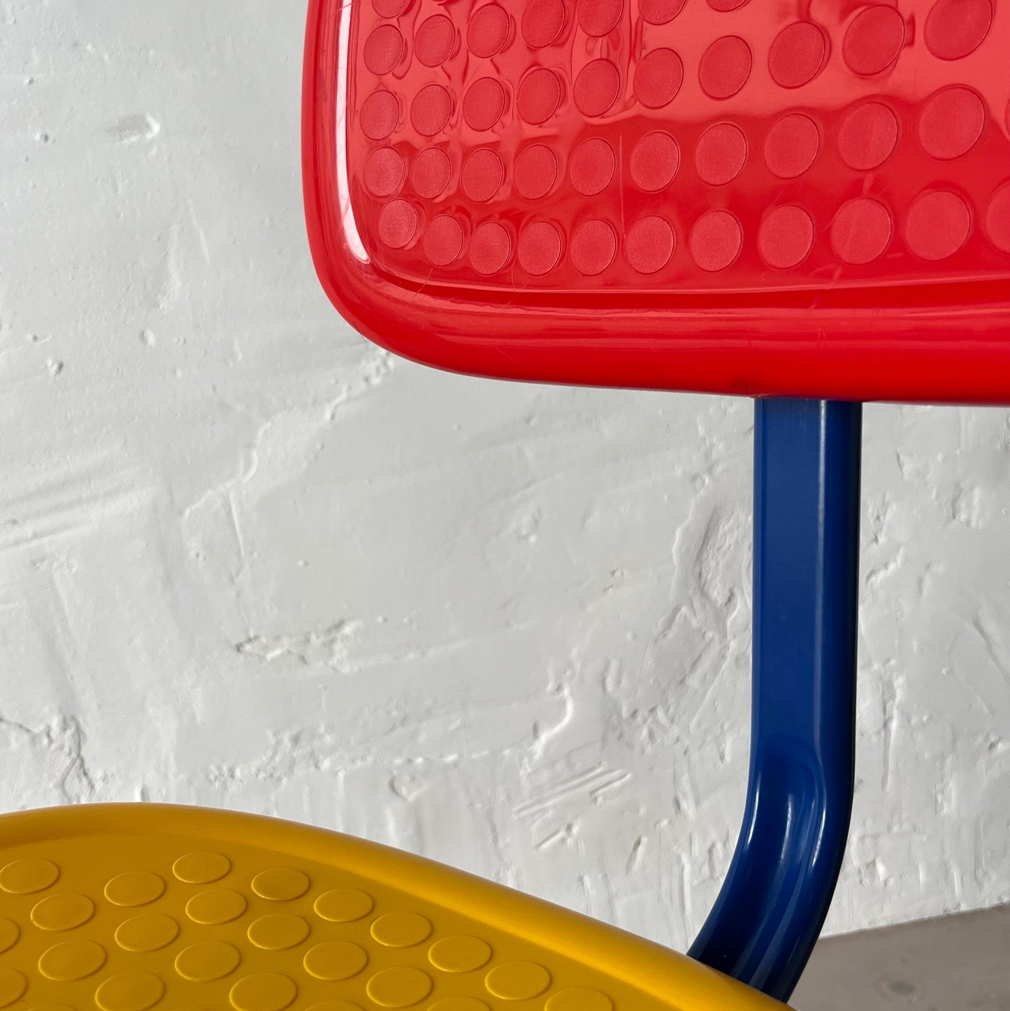 Chaise bureau IKEA memphis multicolore