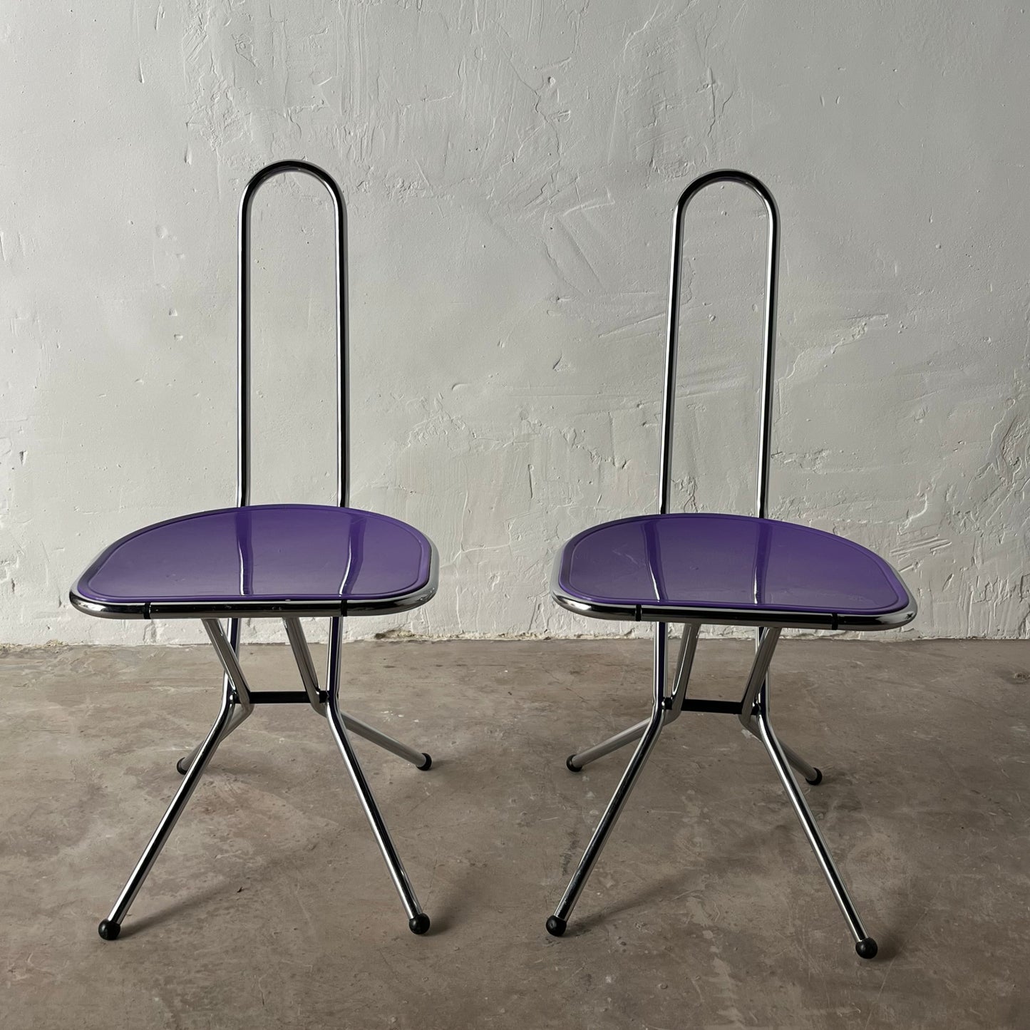 Paire de chaises Isak, design Niels Gaamelgaard, IKEA, 1989