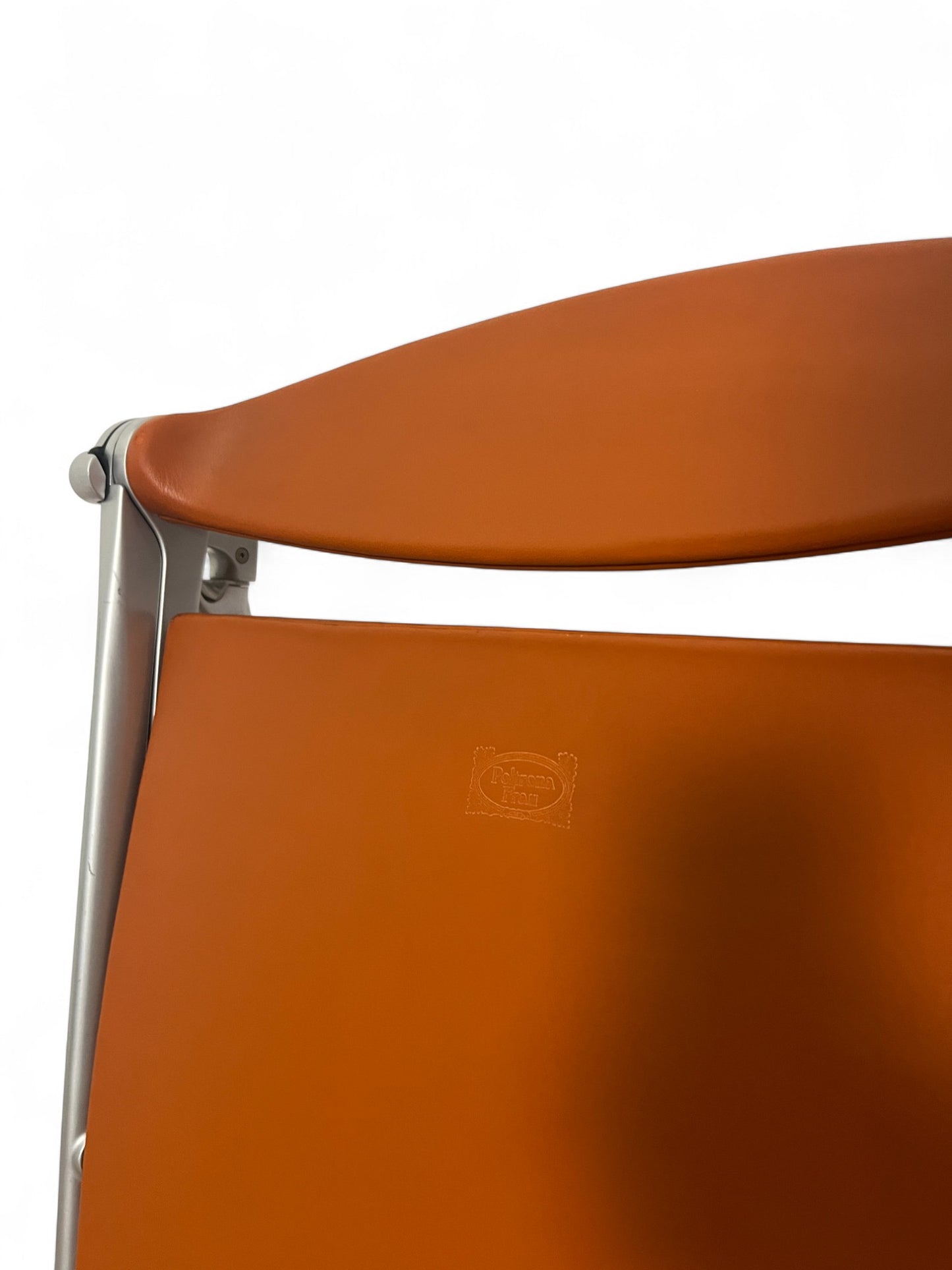 Lot de six chaises pliantes Donald, Studio Cerri & Associati, Poltrona Frau