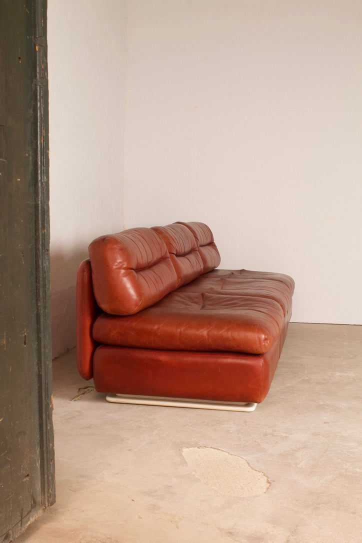 Canapé vintage modulable Kiitos design Ammannati & Vitelli Rossi , 1970