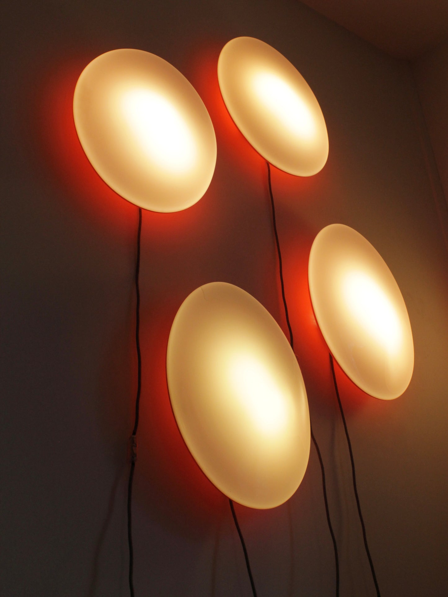 Appliques monumentales "Campanile", design Patrick Jouin pour Artemide, 2000