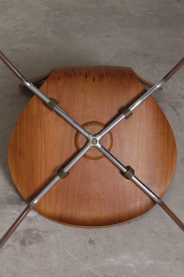 Lot de 5 chaises Série 7, Arne Jacobsen pour Fritz Hansen, 1960–70