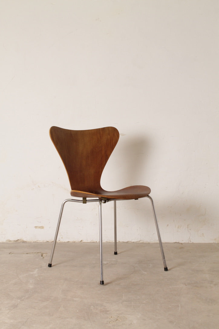 Lot de 5 chaises Série 7, Arne Jacobsen pour Fritz Hansen, 1960–70