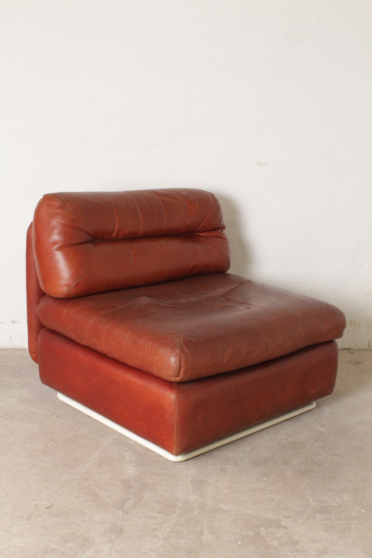 Canapé vintage modulable Kiitos design Ammannati & Vitelli Rossi , 1970