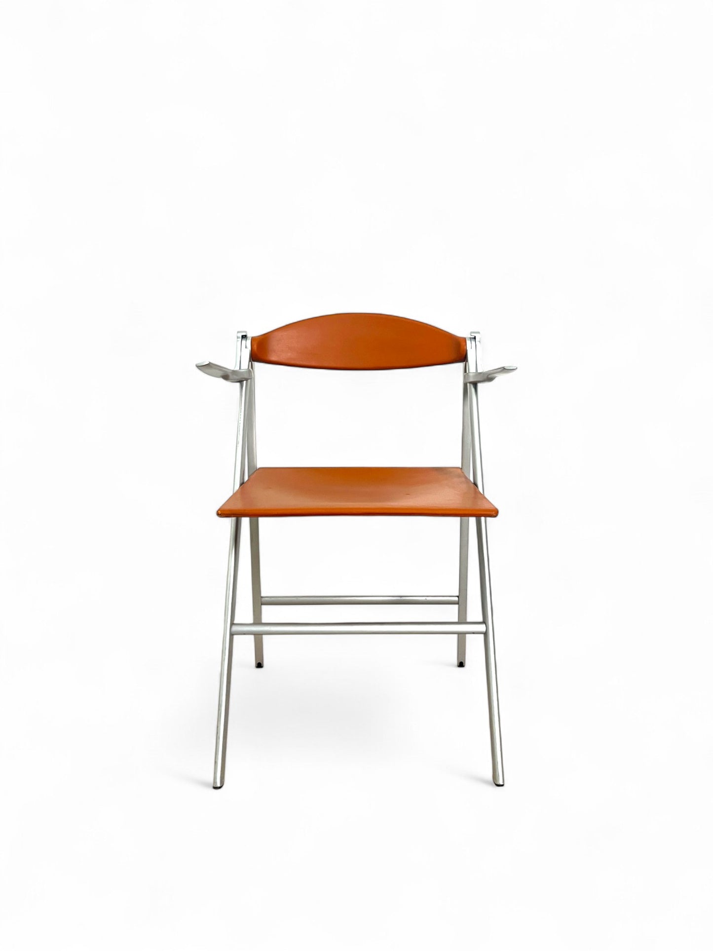 Lot de six chaises pliantes Donald, Studio Cerri & Associati, Poltrona Frau