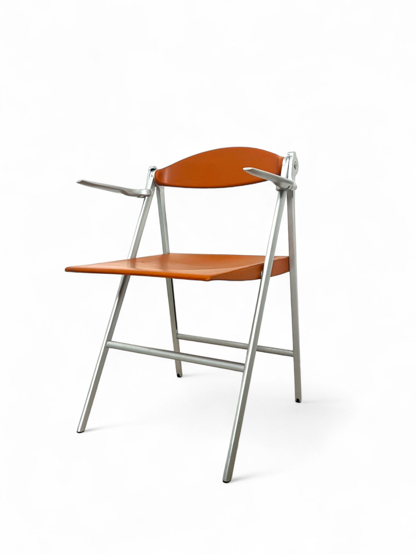 Lot de six chaises pliantes Donald, Studio Cerri & Associati, Poltrona Frau