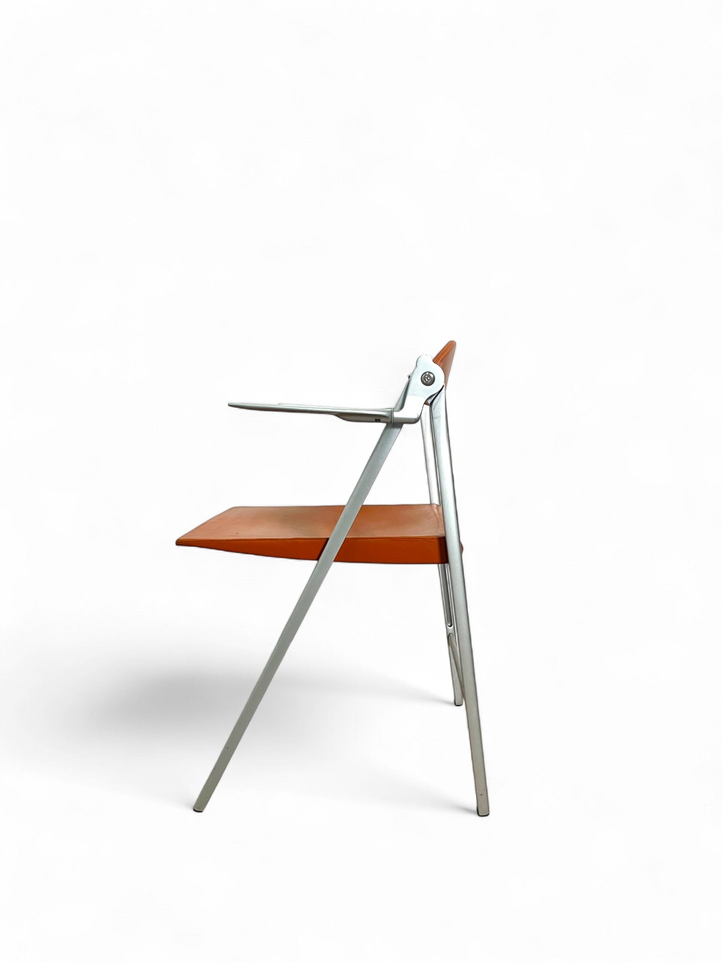 Lot de six chaises pliantes Donald, Studio Cerri & Associati, Poltrona Frau