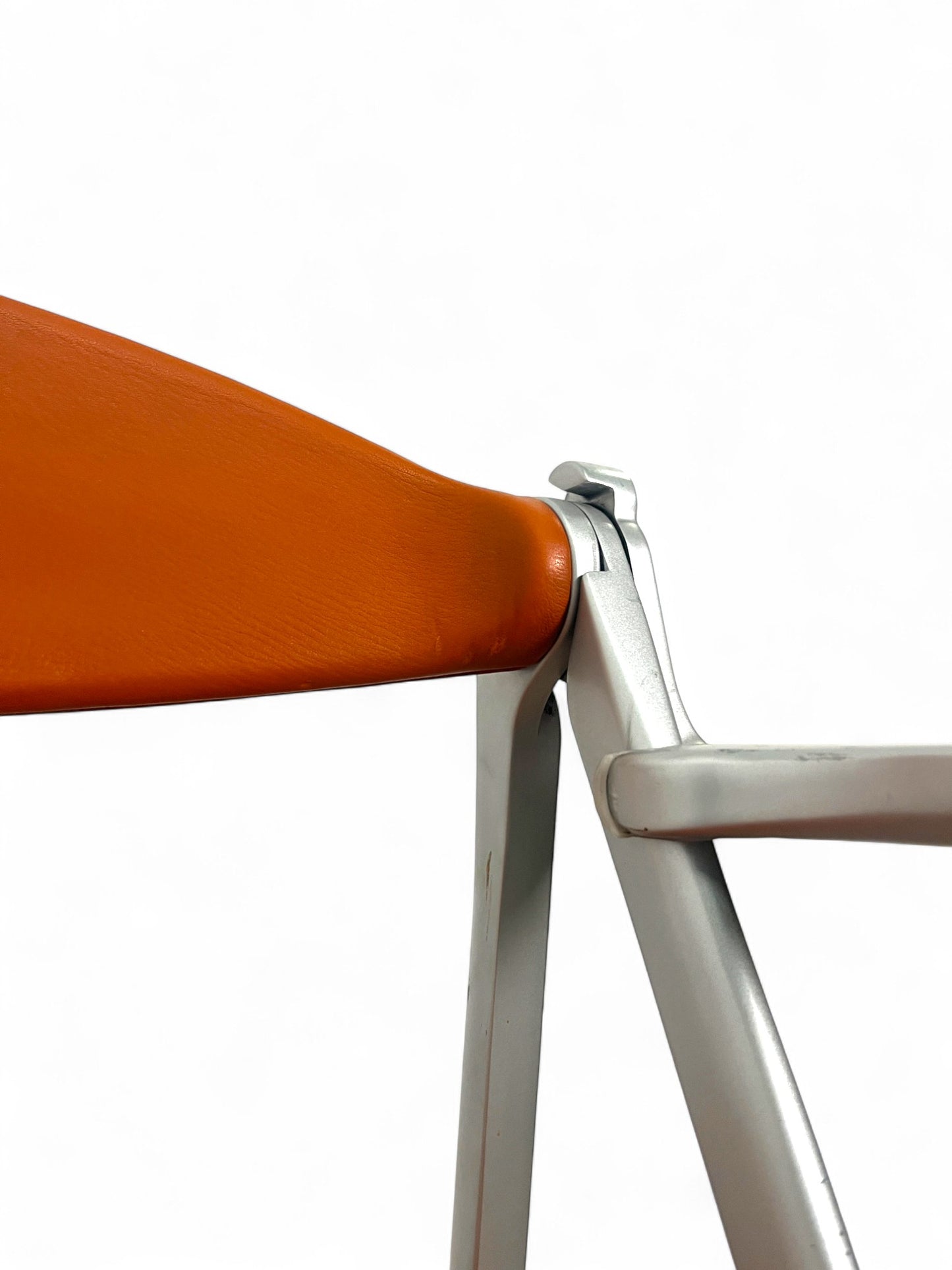 Lot de six chaises pliantes Donald, Studio Cerri & Associati, Poltrona Frau