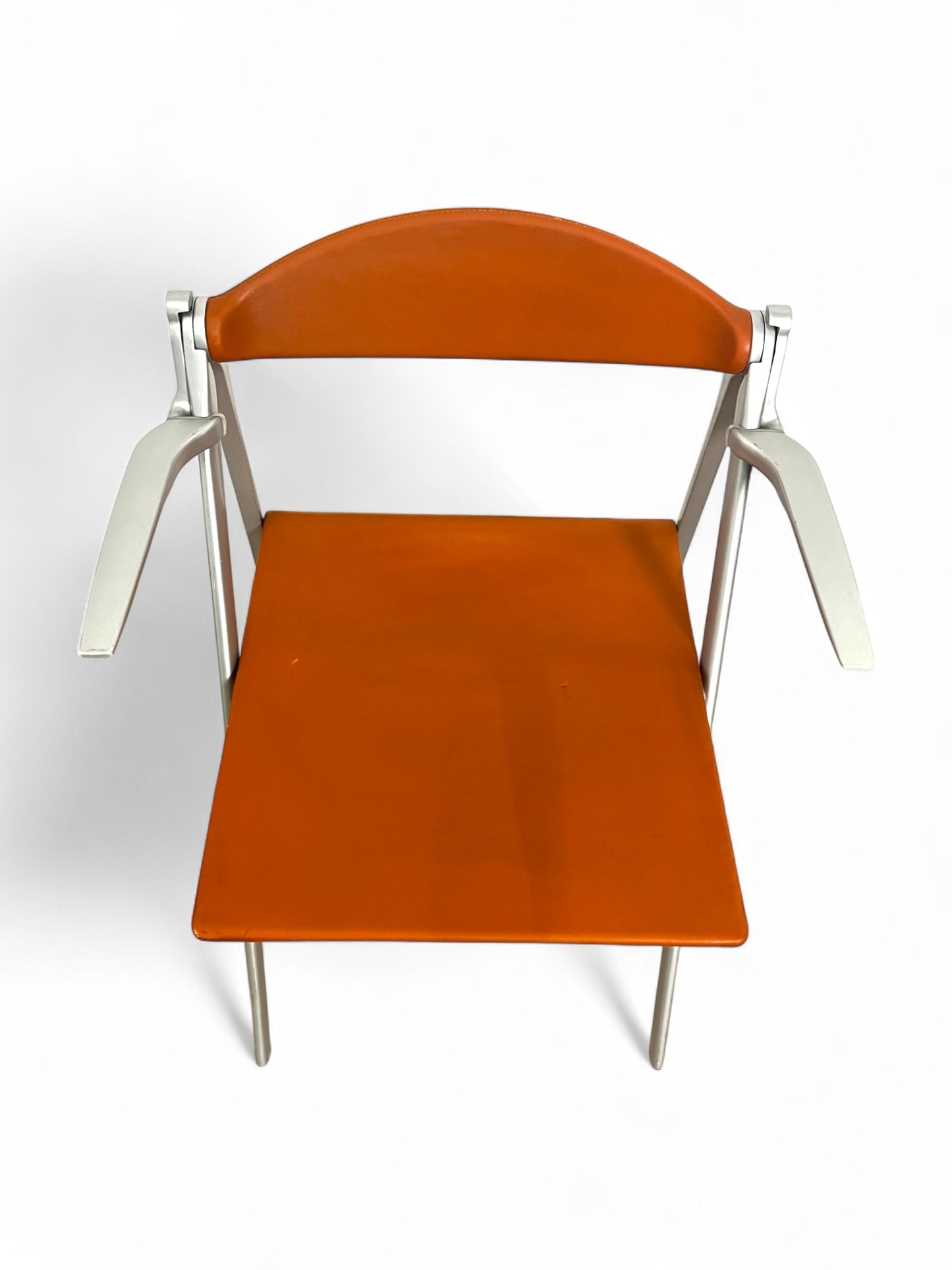 Lot de six chaises pliantes Donald, Studio Cerri & Associati, Poltrona Frau