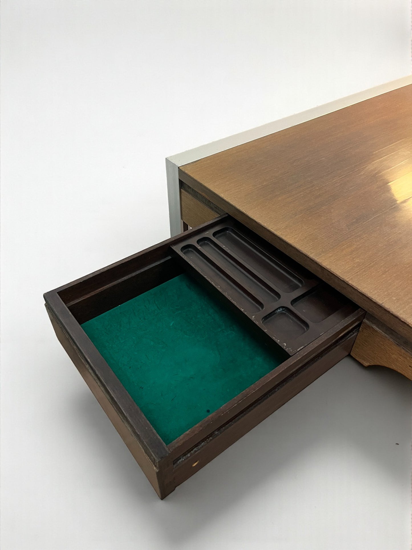 Set bureau ministre + secrétaire, Claude Gaillard pour Ligne Roset, 1970