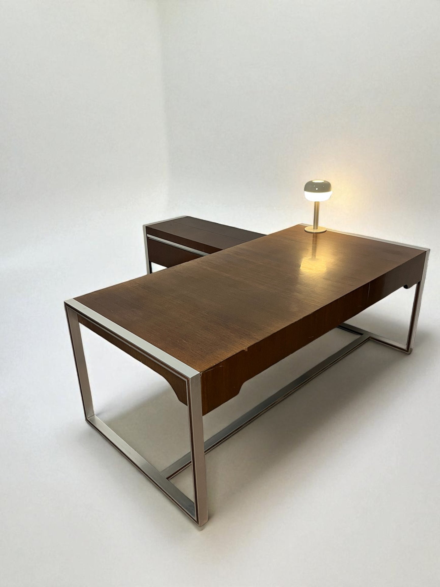 Set bureau ministre + secrétaire, Claude Gaillard pour Ligne Roset, 1970