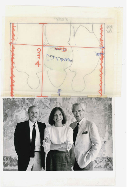 Table de salle à manger Serenissimo, Lella & Massimo Vignelli, David Law pour Acerbis, 1980